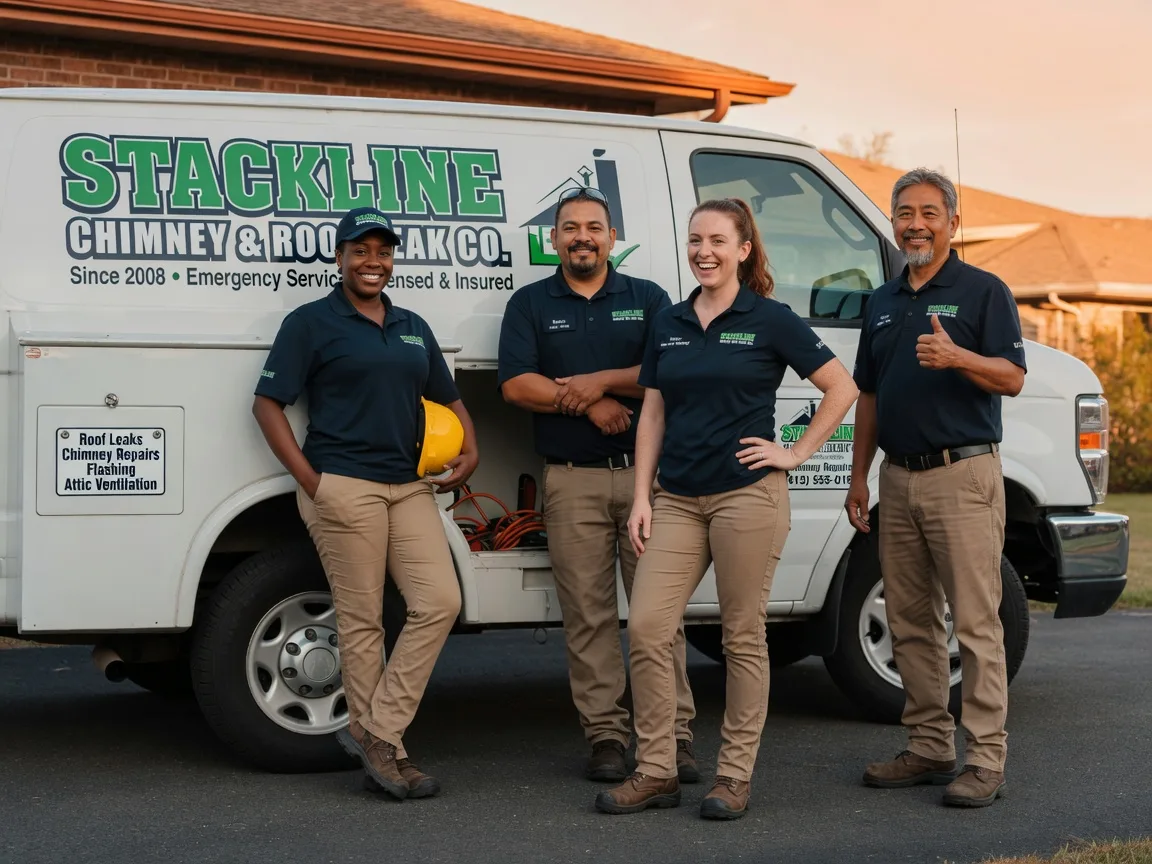 Chimney flashing repair company in Branson, MO